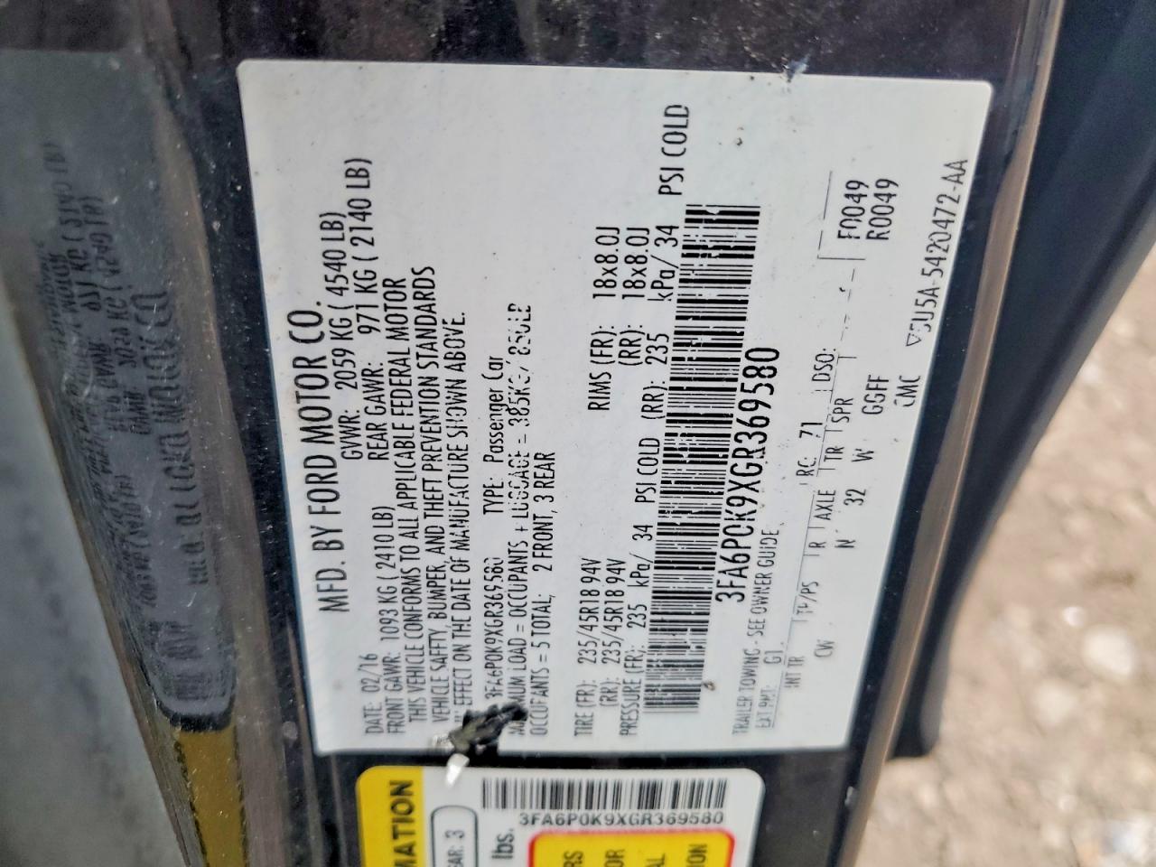 Ford Fusion Titanium