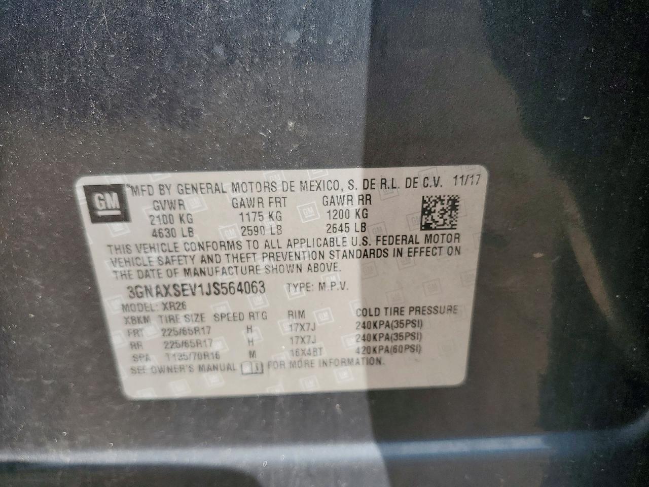 Chevrolet Equinox Lt