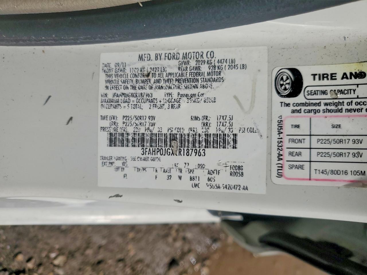 Ford Fusion Sel