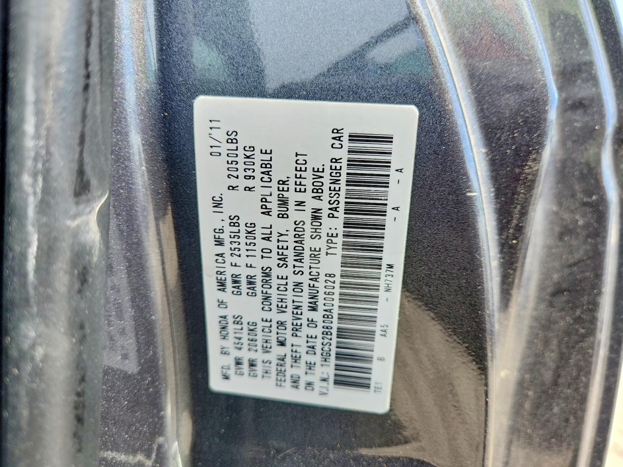 Honda Accord Exl