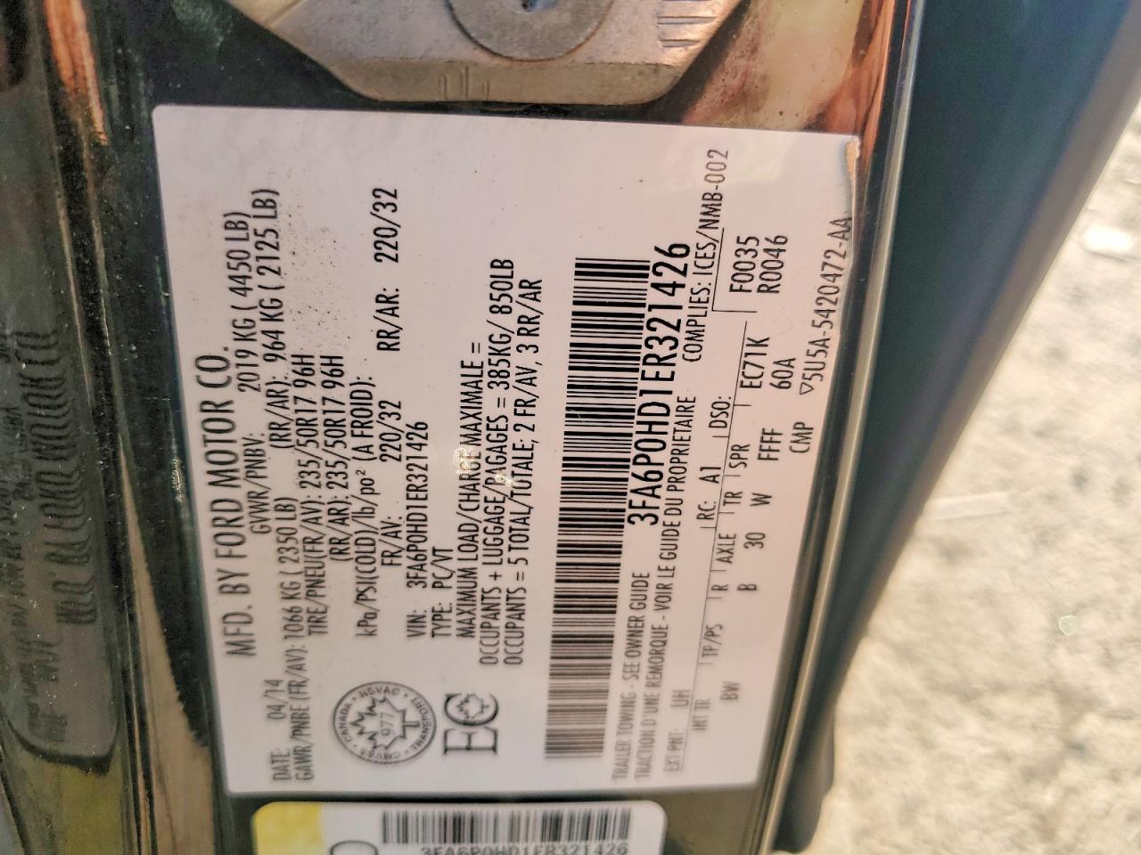 Ford Fusion Se