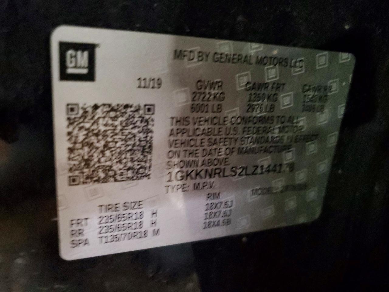 GMC Acadia Sle