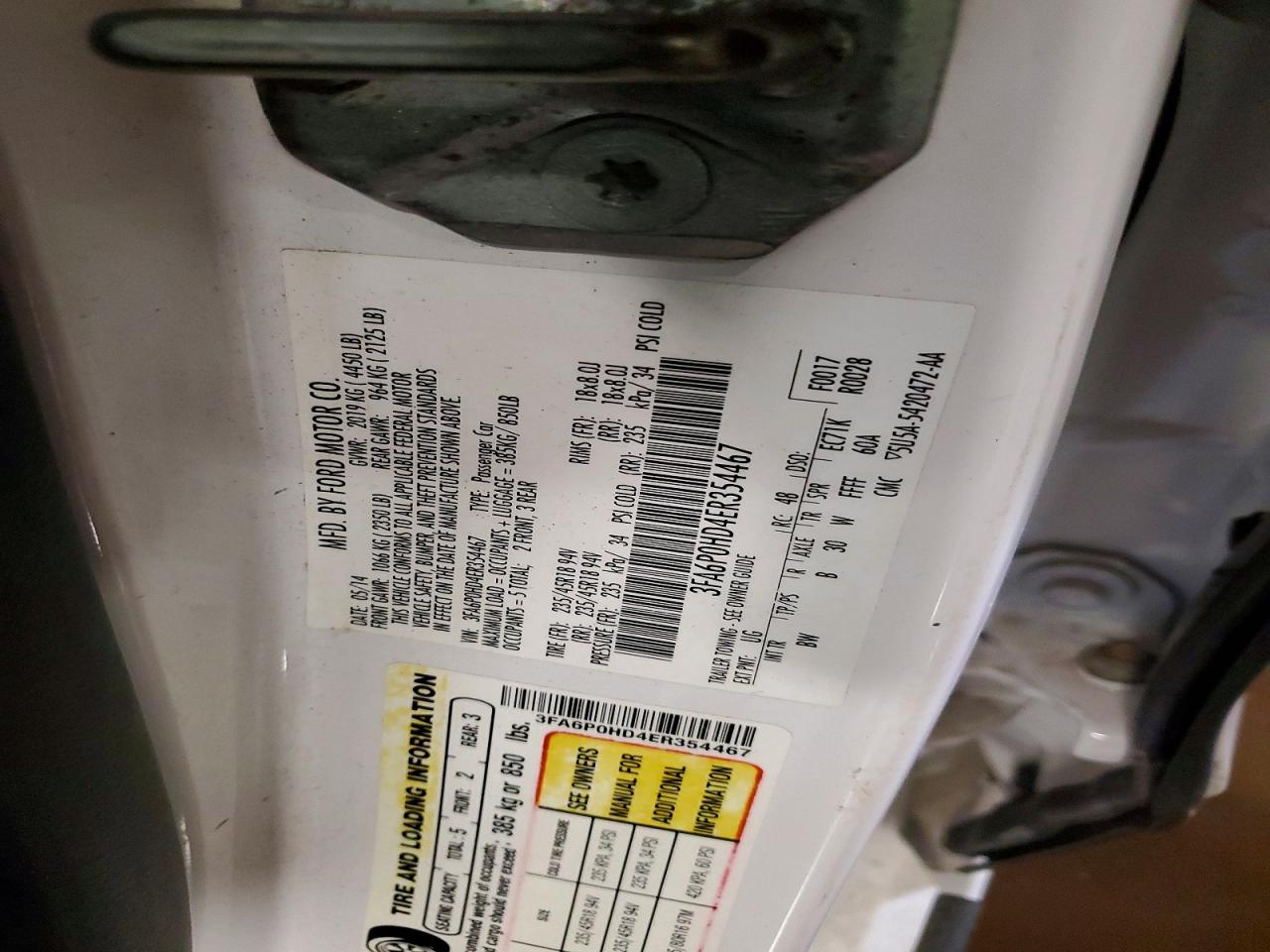 Ford Fusion Se