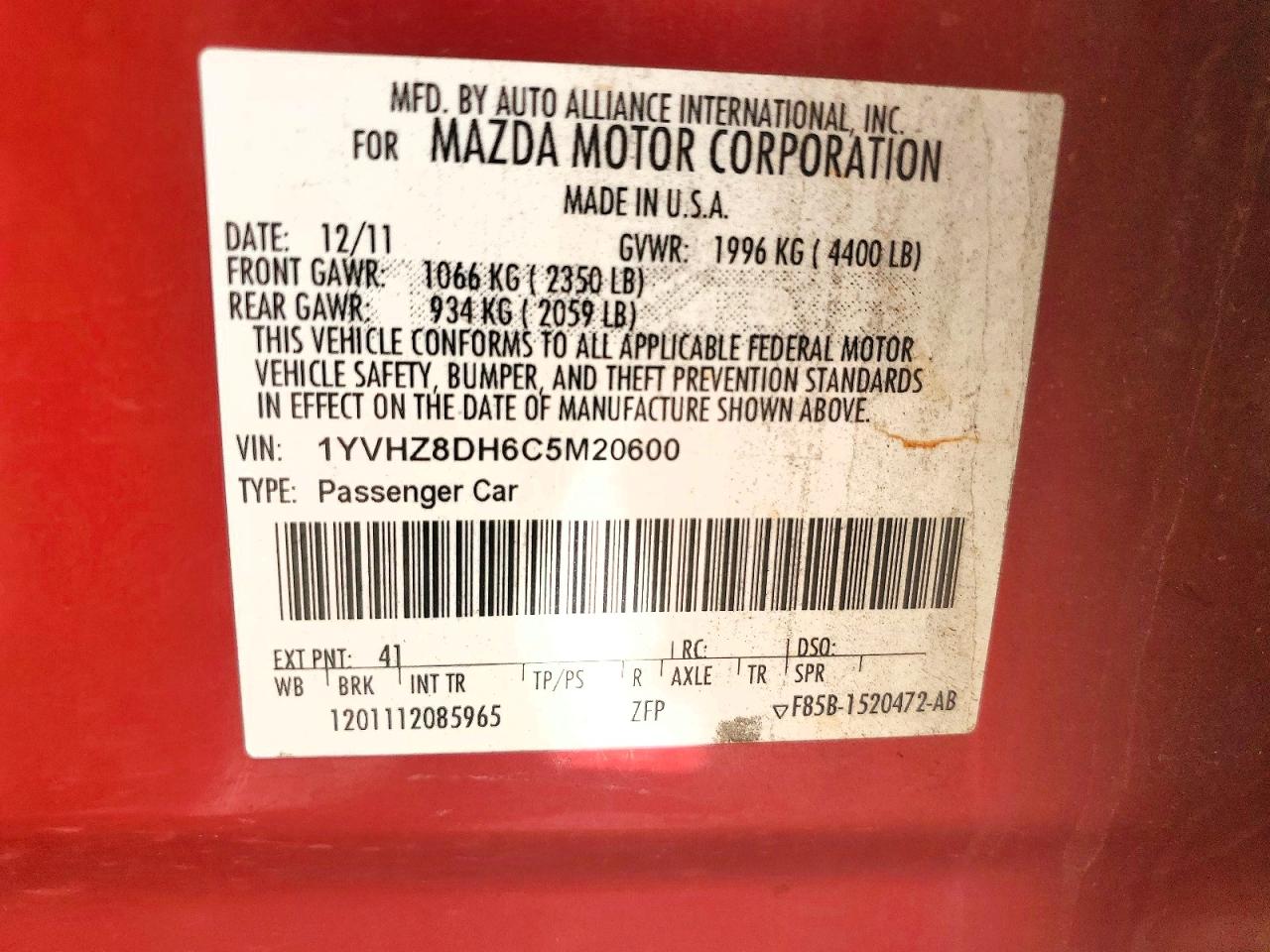 Mazda 6 I