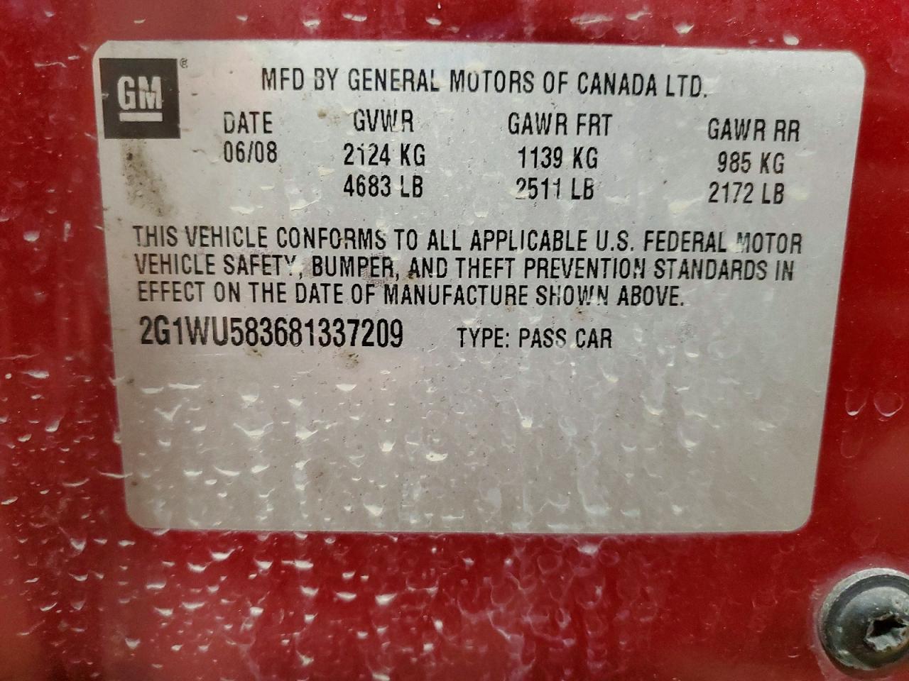 Chevrolet Impala Ltz