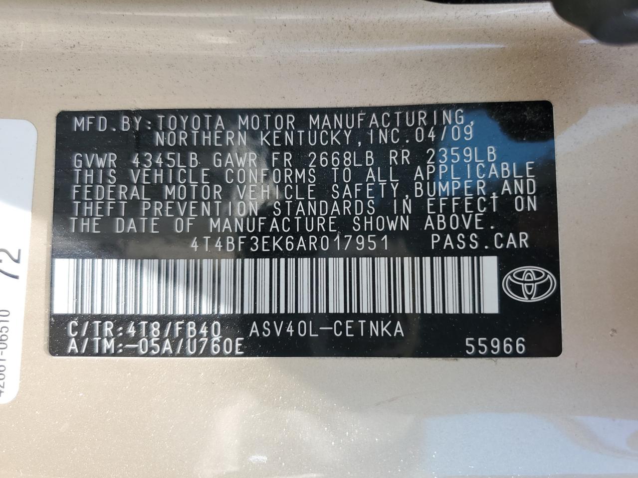 Toyota Camry Base