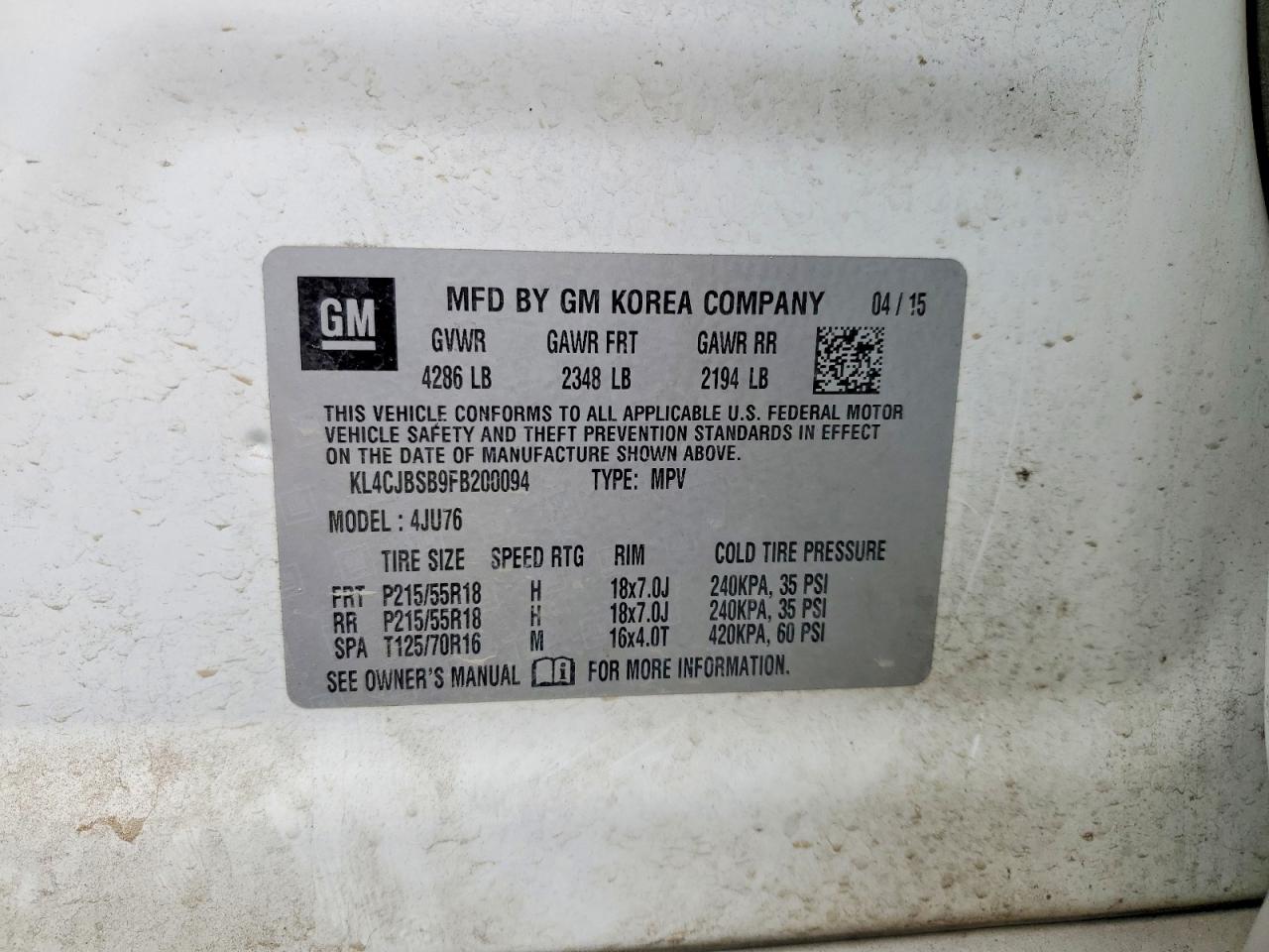 Buick Encore Convenience