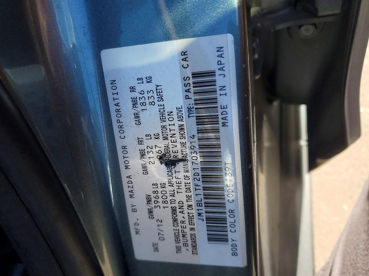 Mazda 3 I