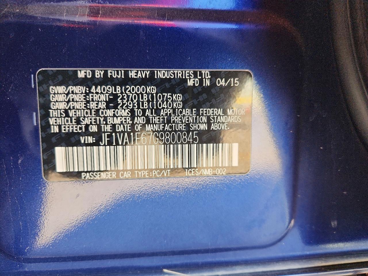 Subaru WRX Premium