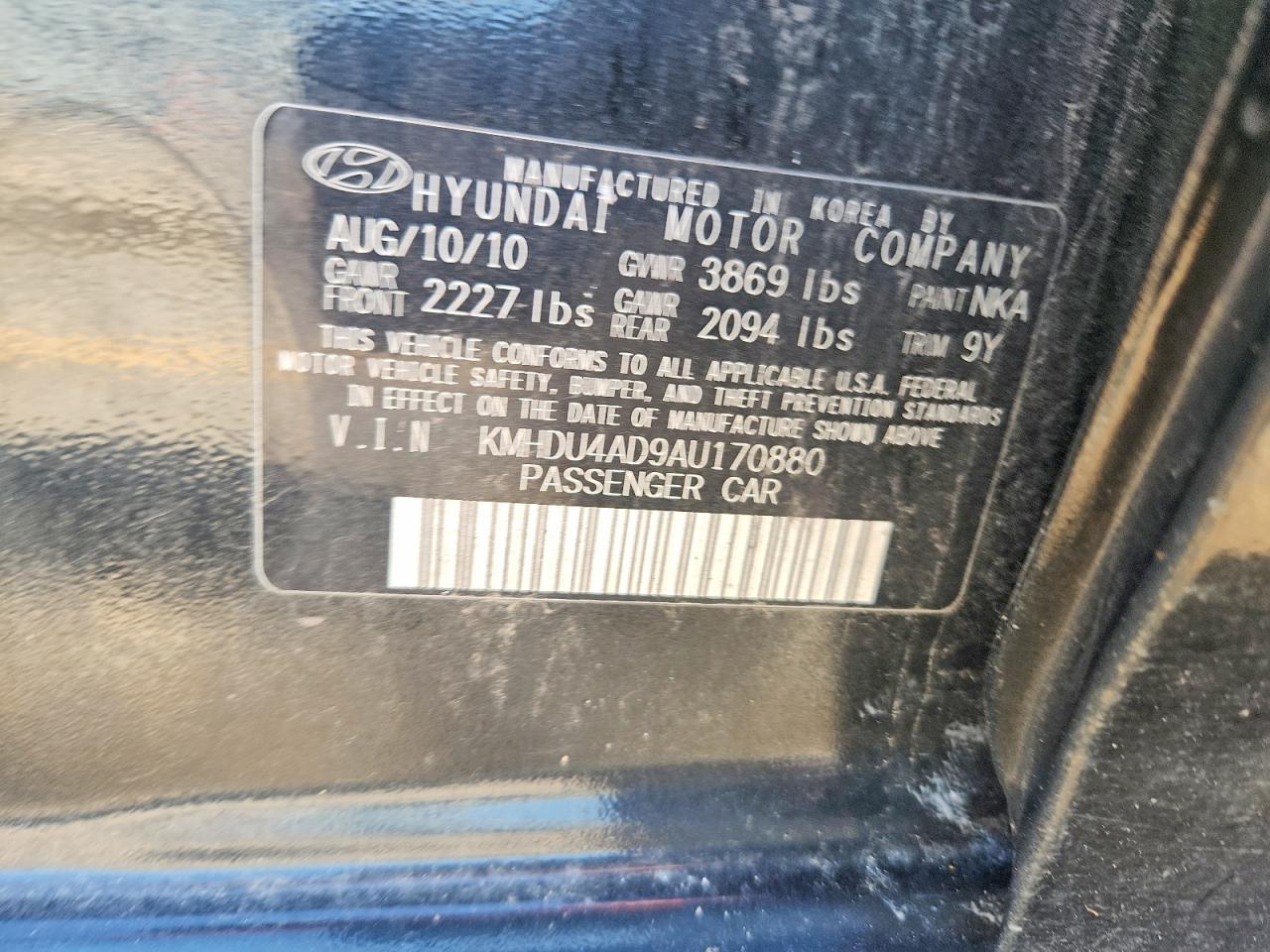 Hyundai ELANTRA Gls