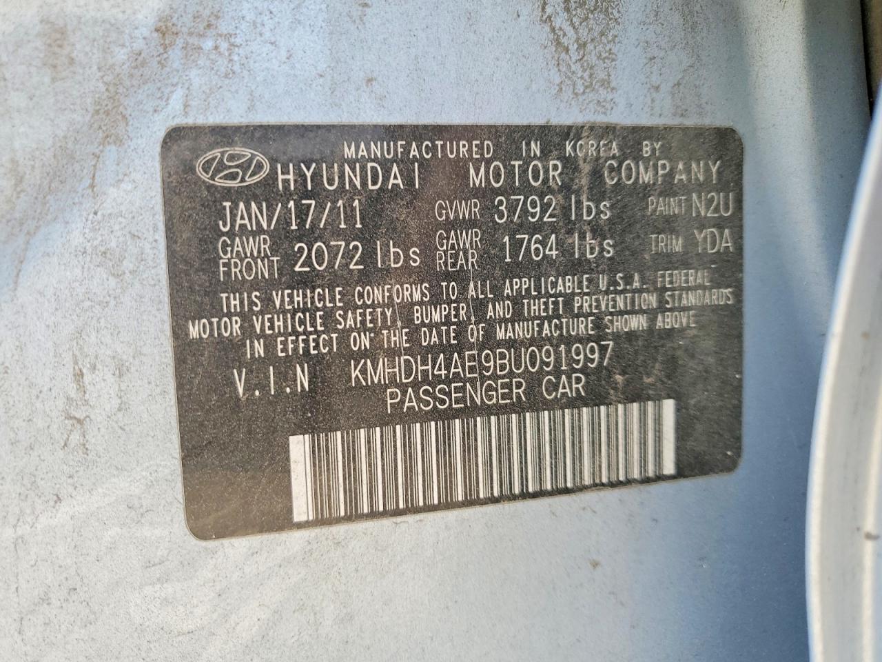 Hyundai ELANTRA Gls