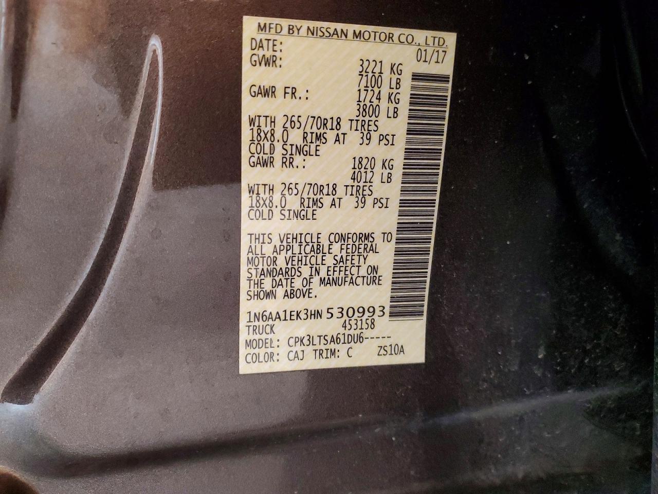 Nissan Titan S