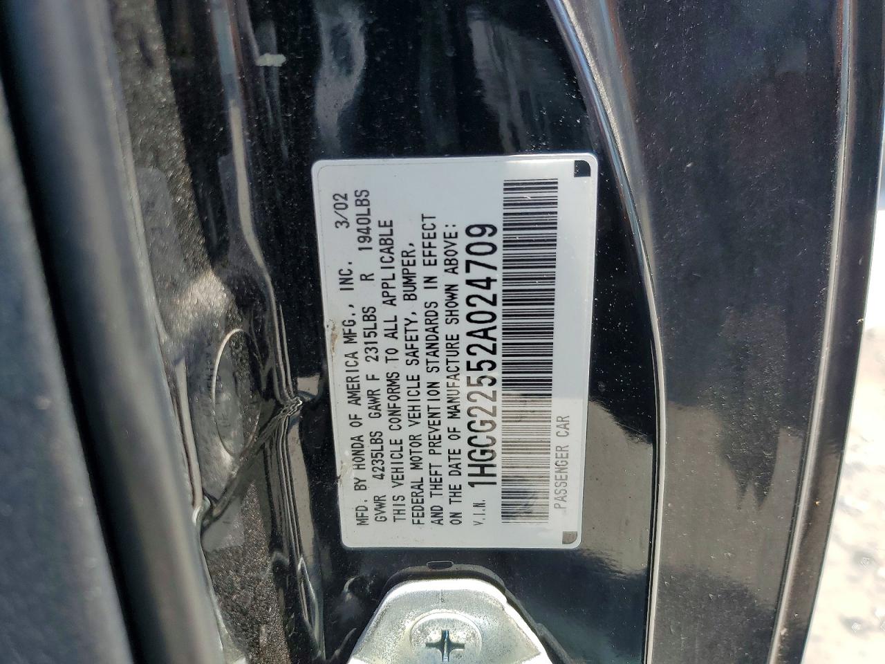 Honda Accord Ex