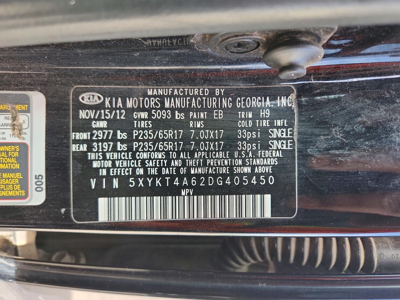 Kia Sorento Lx