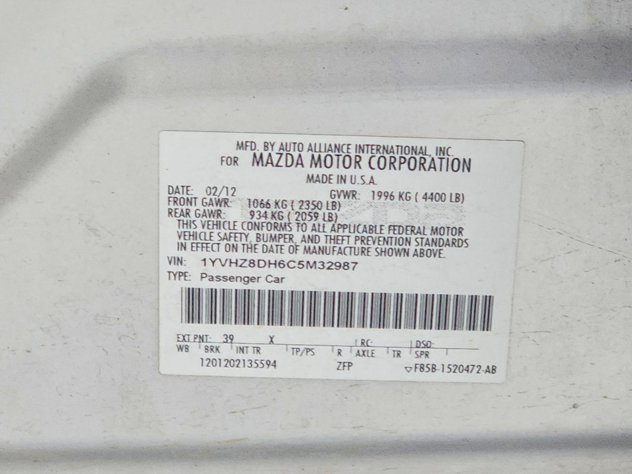 Mazda 6 I