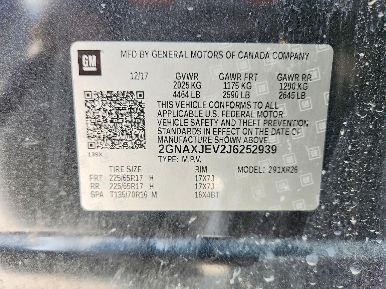 Chevrolet Equinox Lt