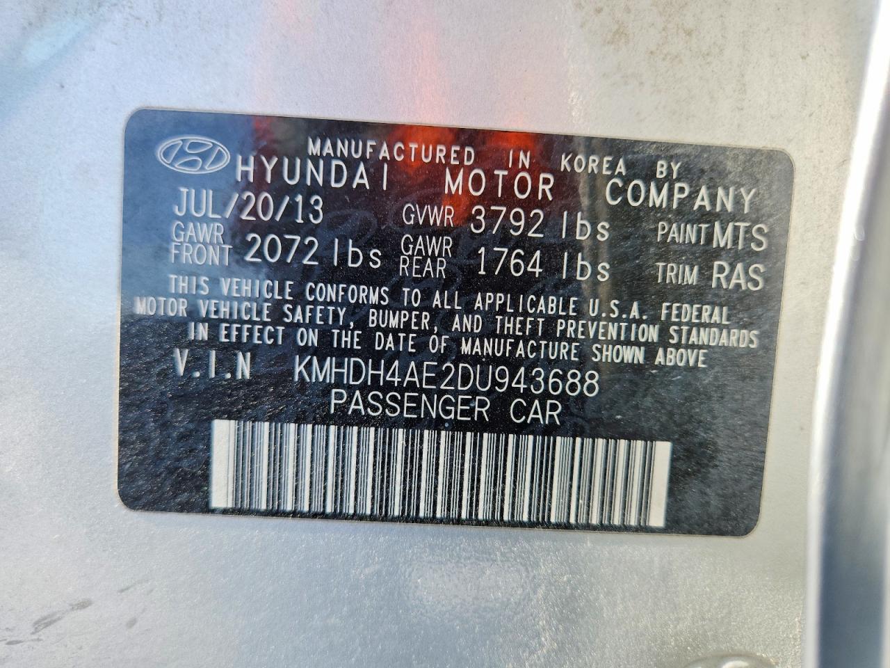 Hyundai ELANTRA Gls