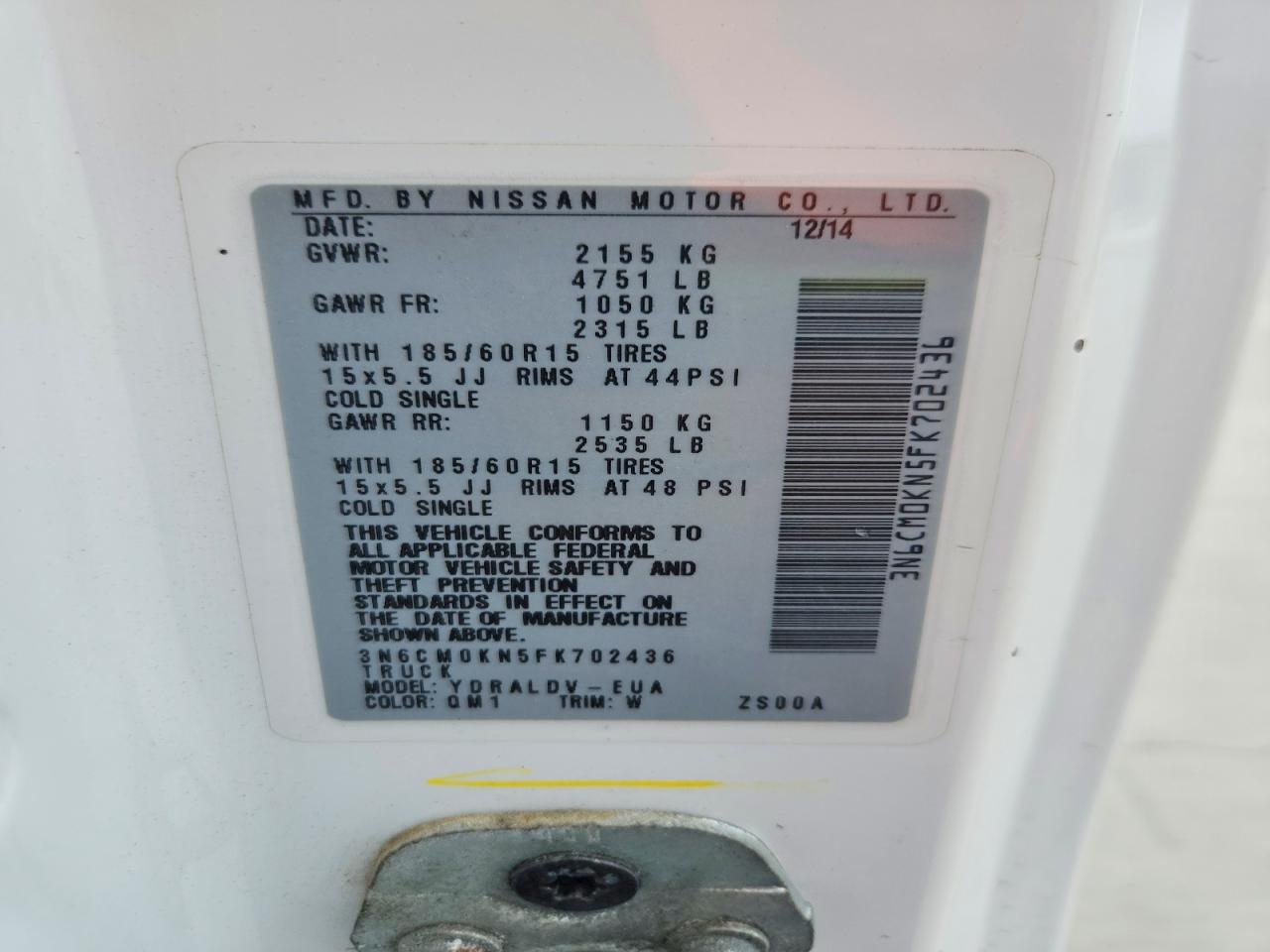 Nissan Nv S