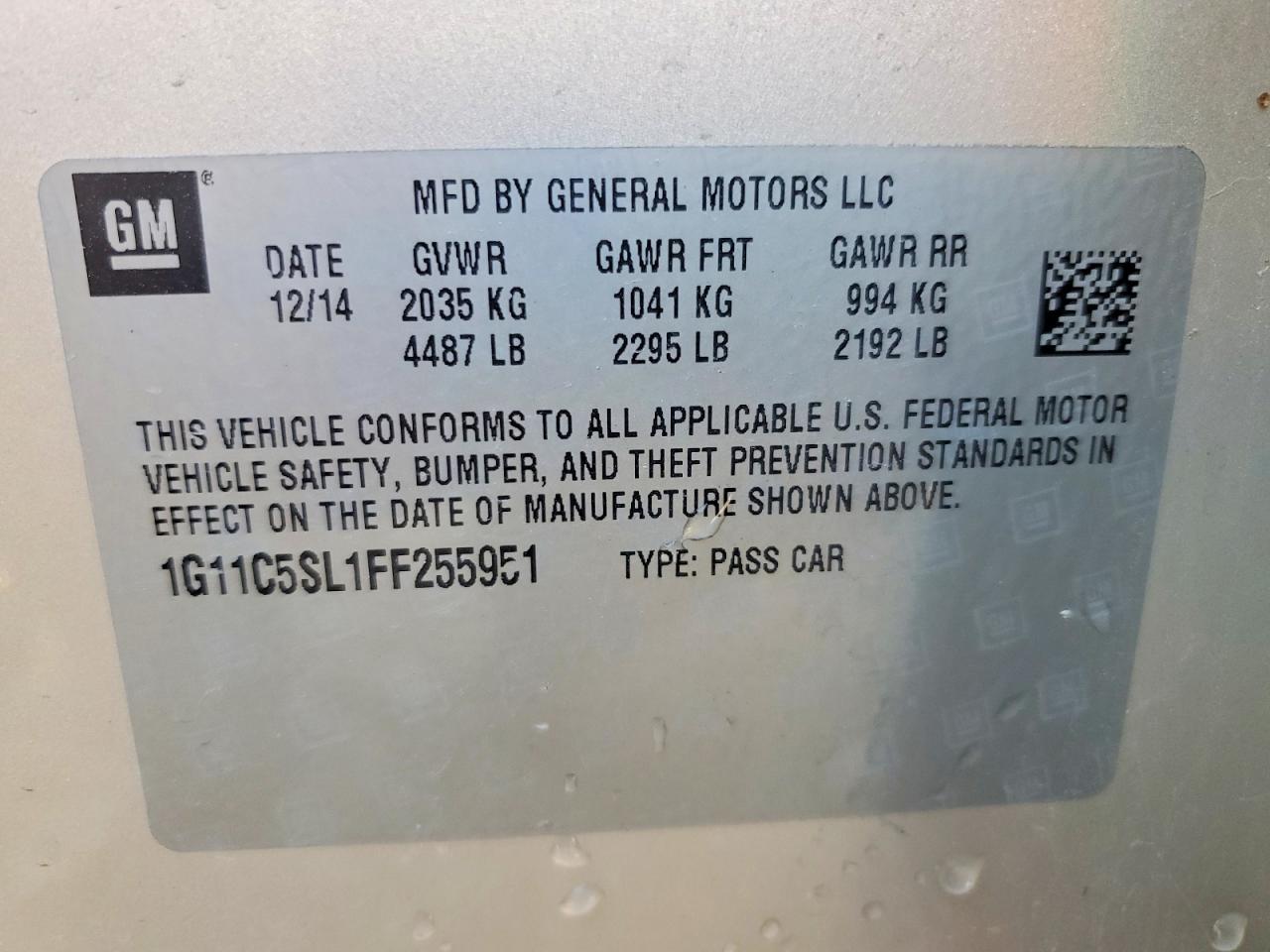Chevrolet Malibu 1lt
