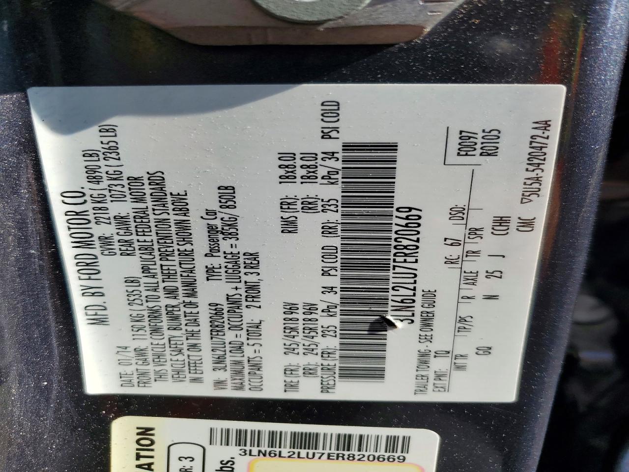 Lincoln MKZ Hybrid