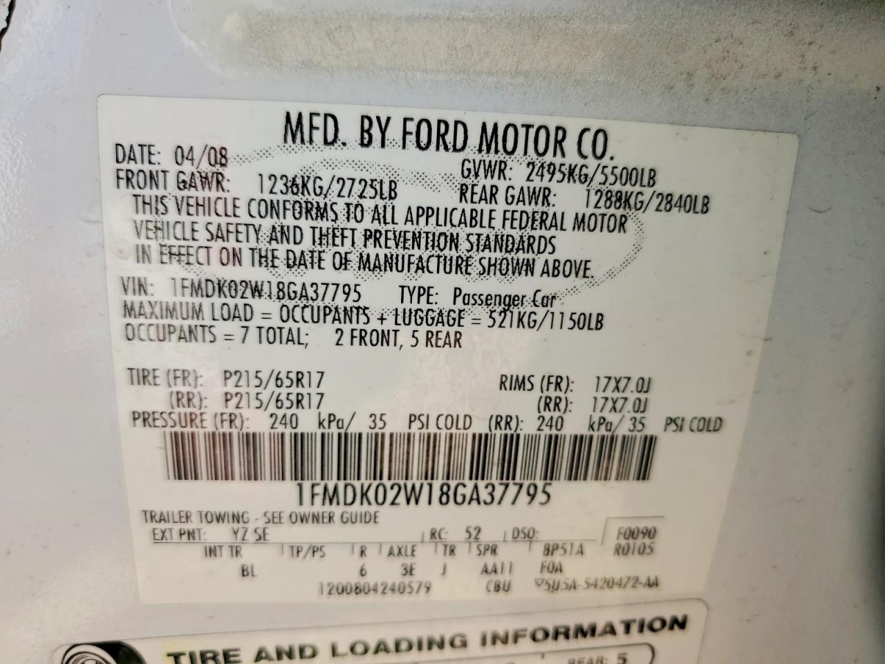 Ford Taurus Sel