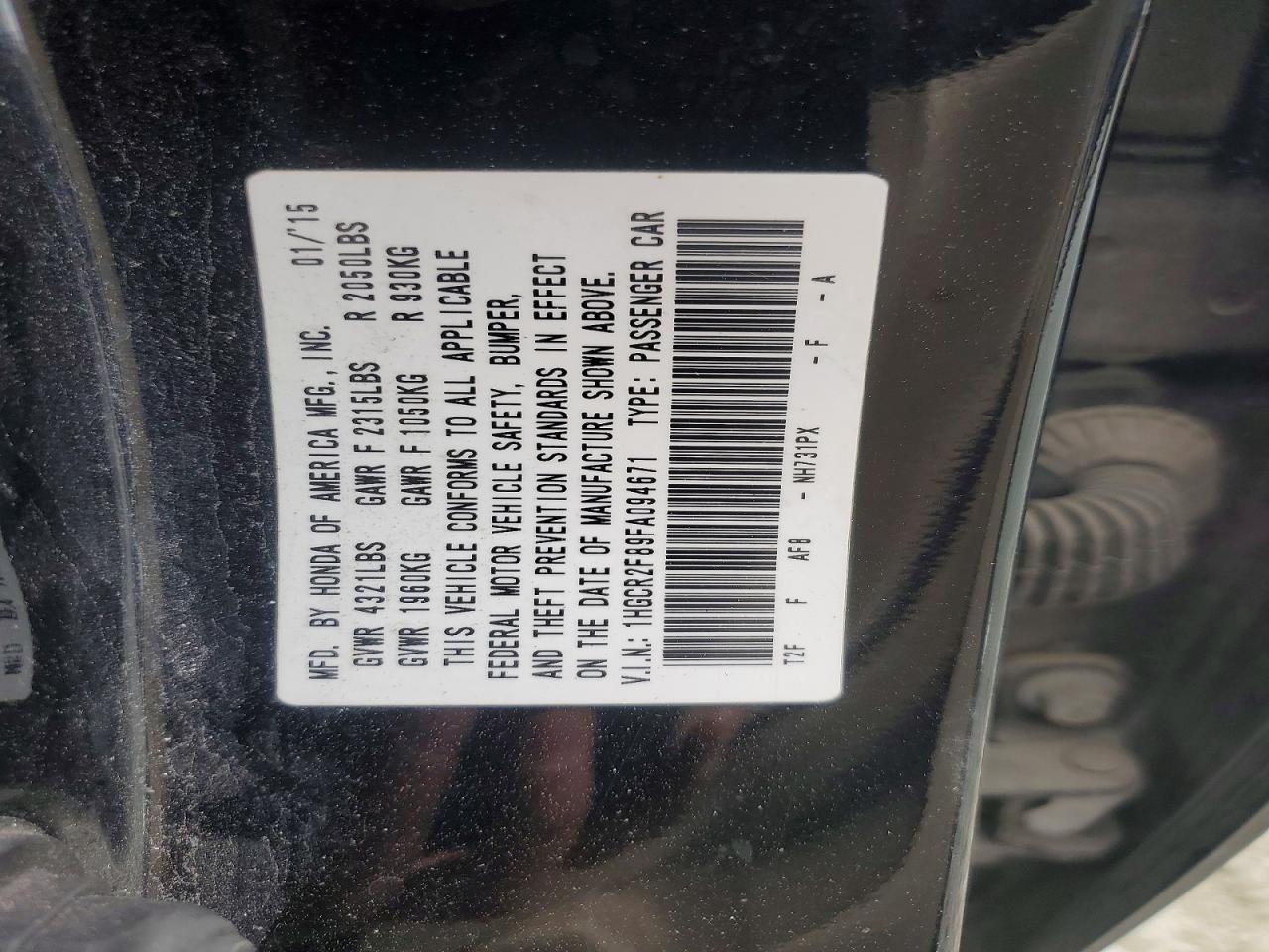 Honda Accord Exl
