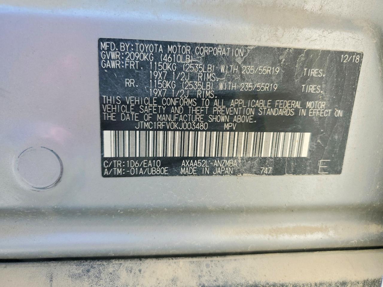 Toyota RAV4 Xle Premium