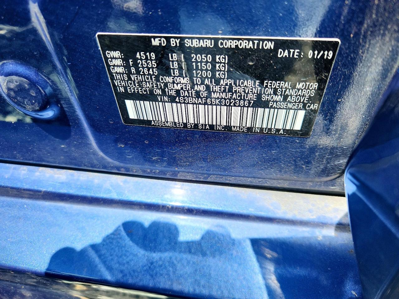 Subaru Legacy 2.5i Premium
