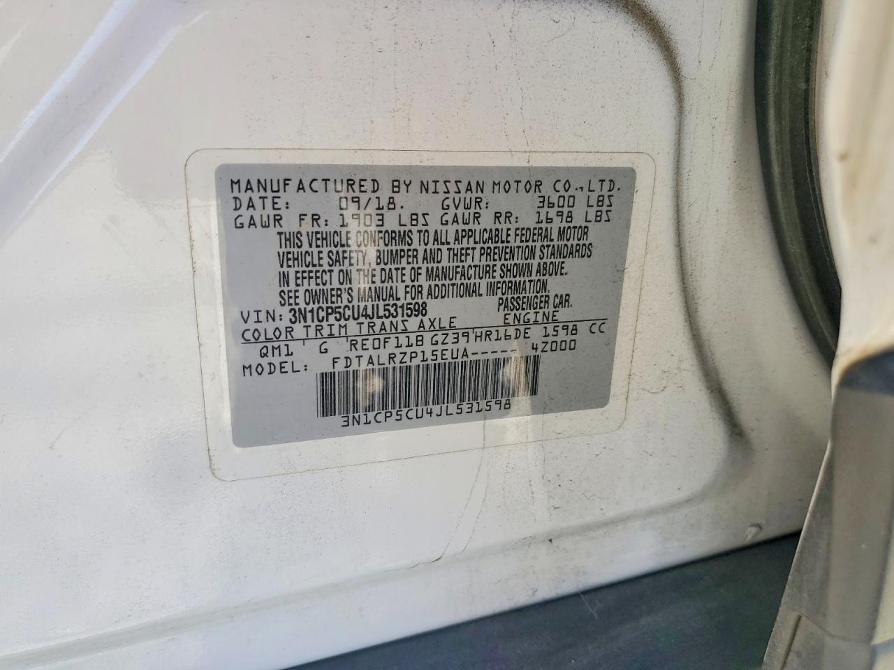 Nissan Kicks S
