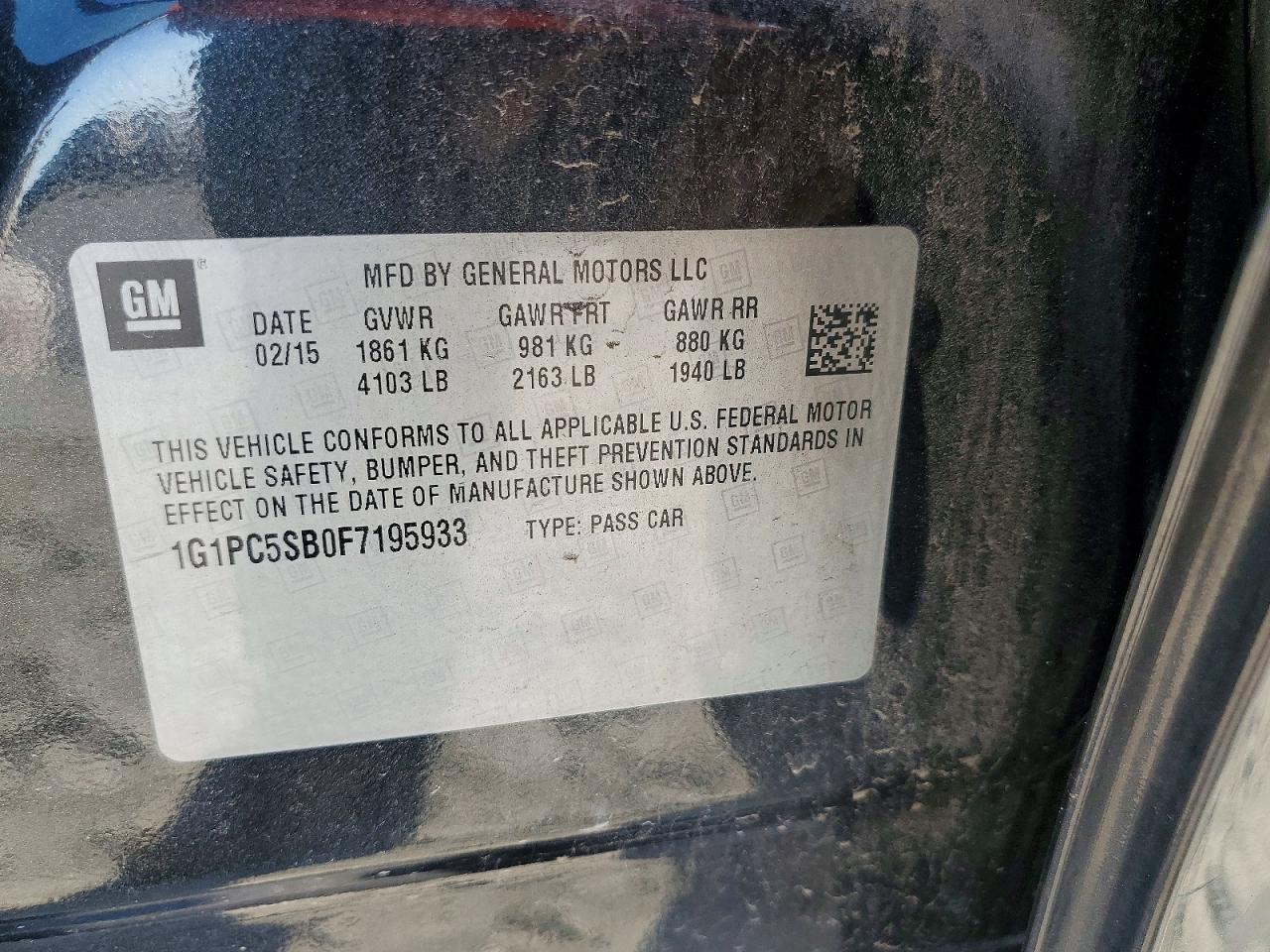 Chevrolet Cruze Lt