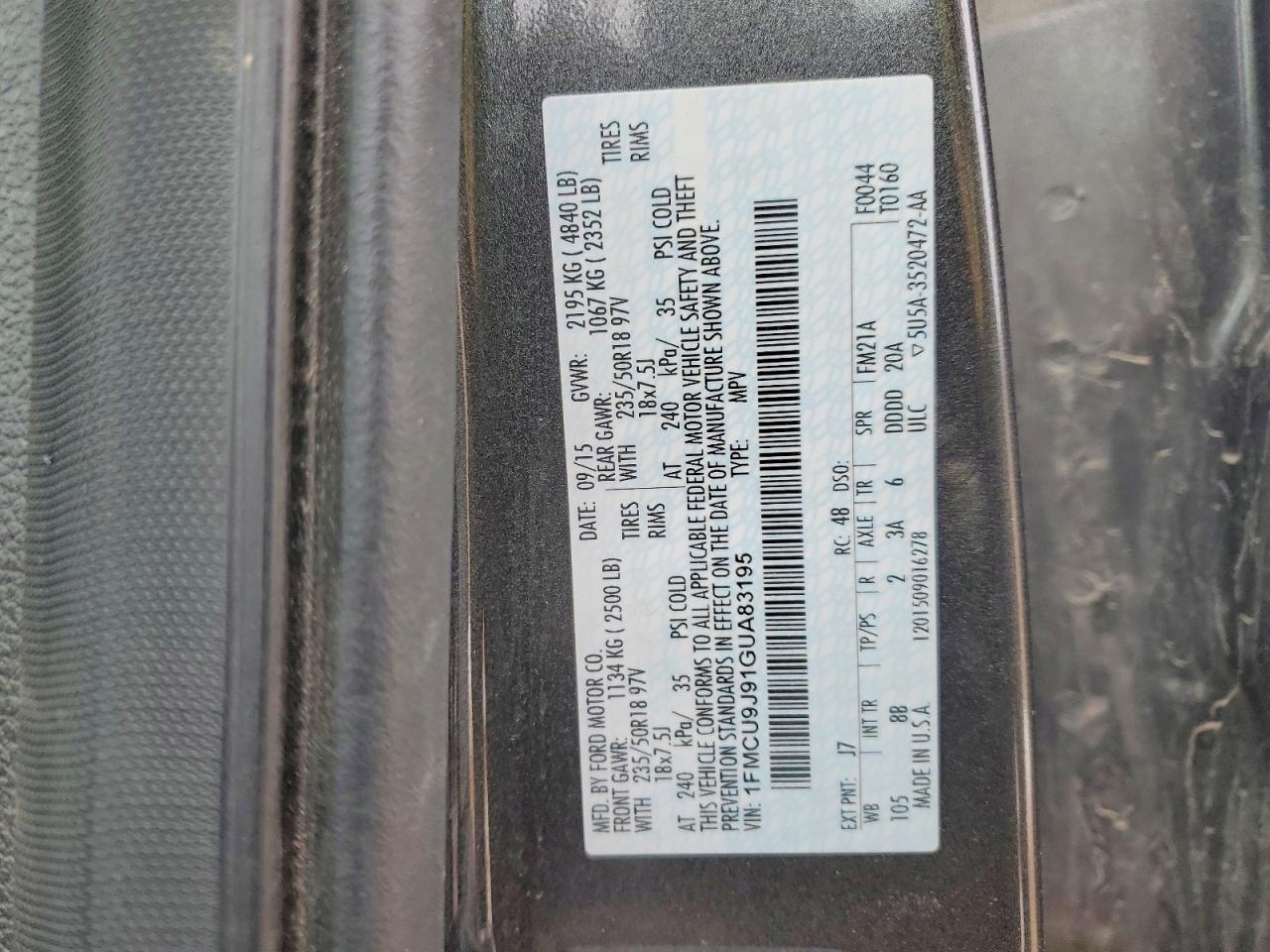 Ford Escape Titanium