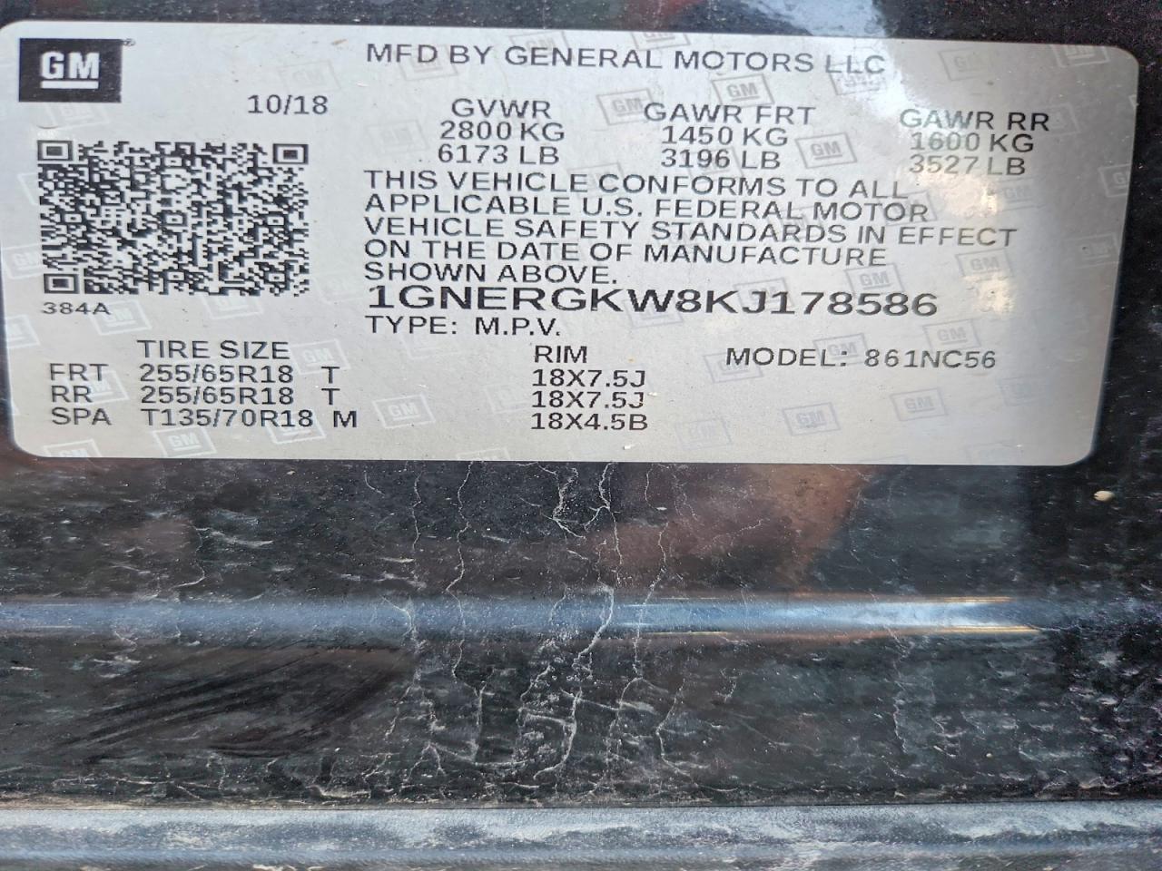 Chevrolet Traverse Lt