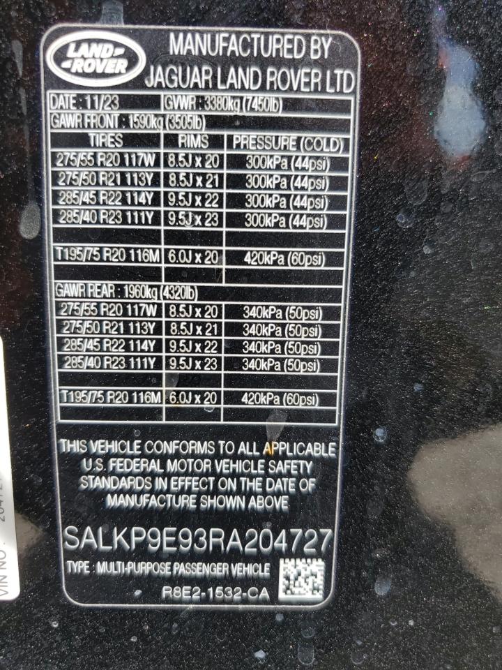 Land Rover Range Rover Se