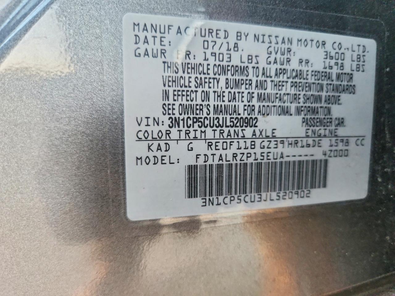 Nissan Kicks S