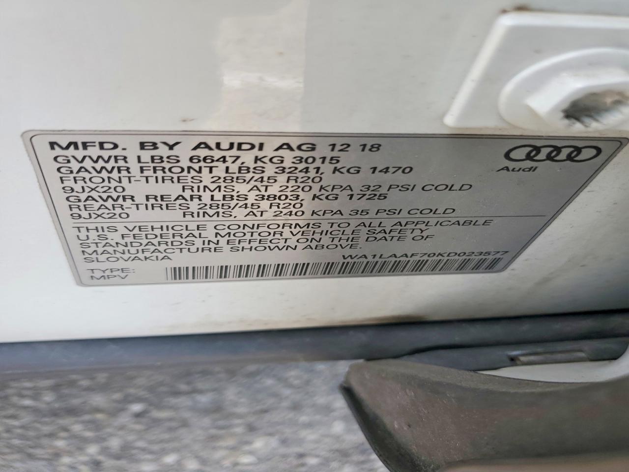 Audi Q7 Premium Plus