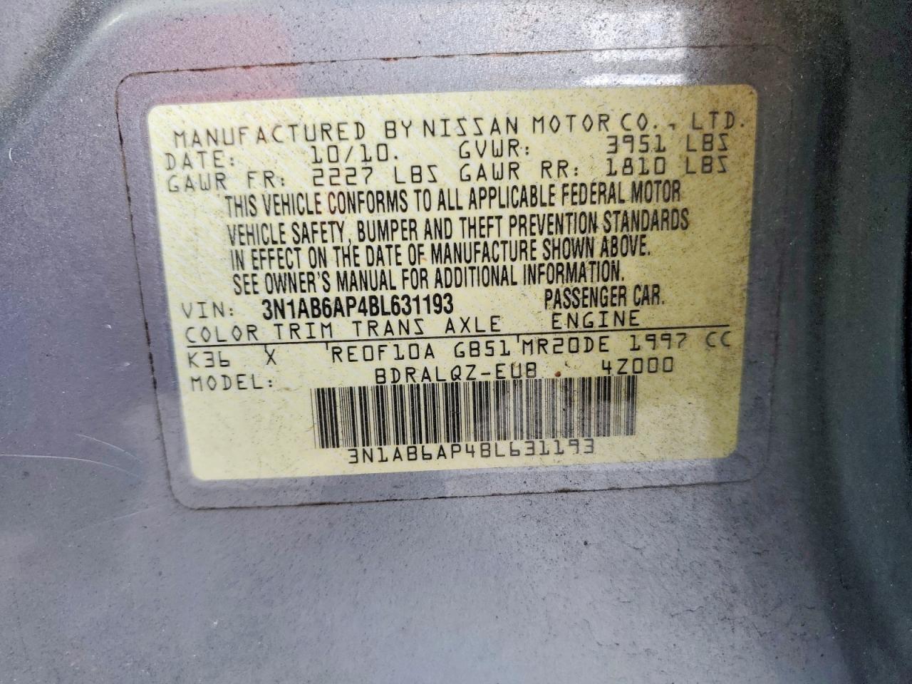 Nissan Sentra 2.0