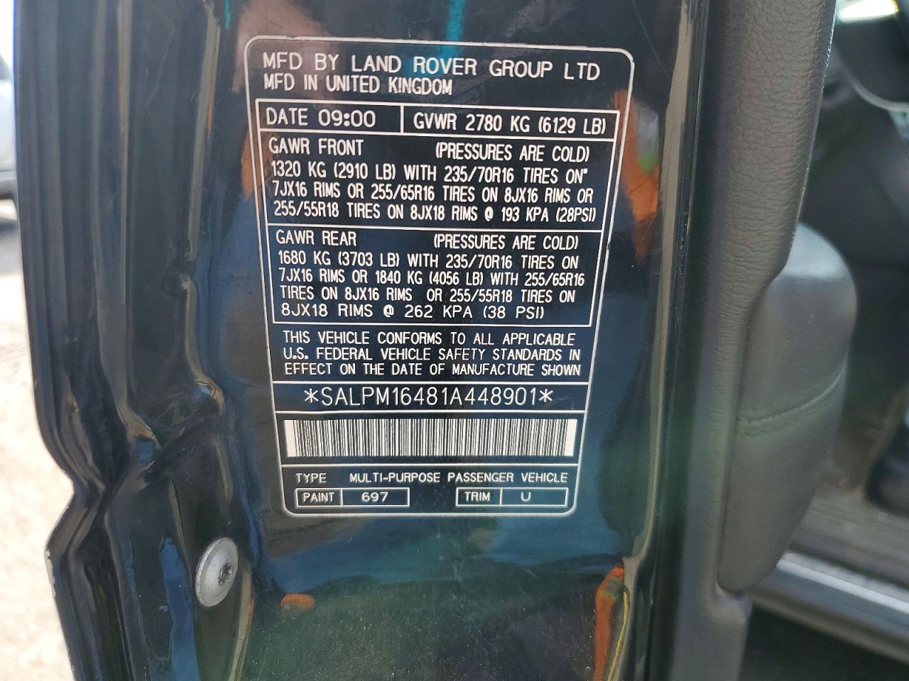 Land Rover Range Rove 4.6 Hse Long Wheelbase
