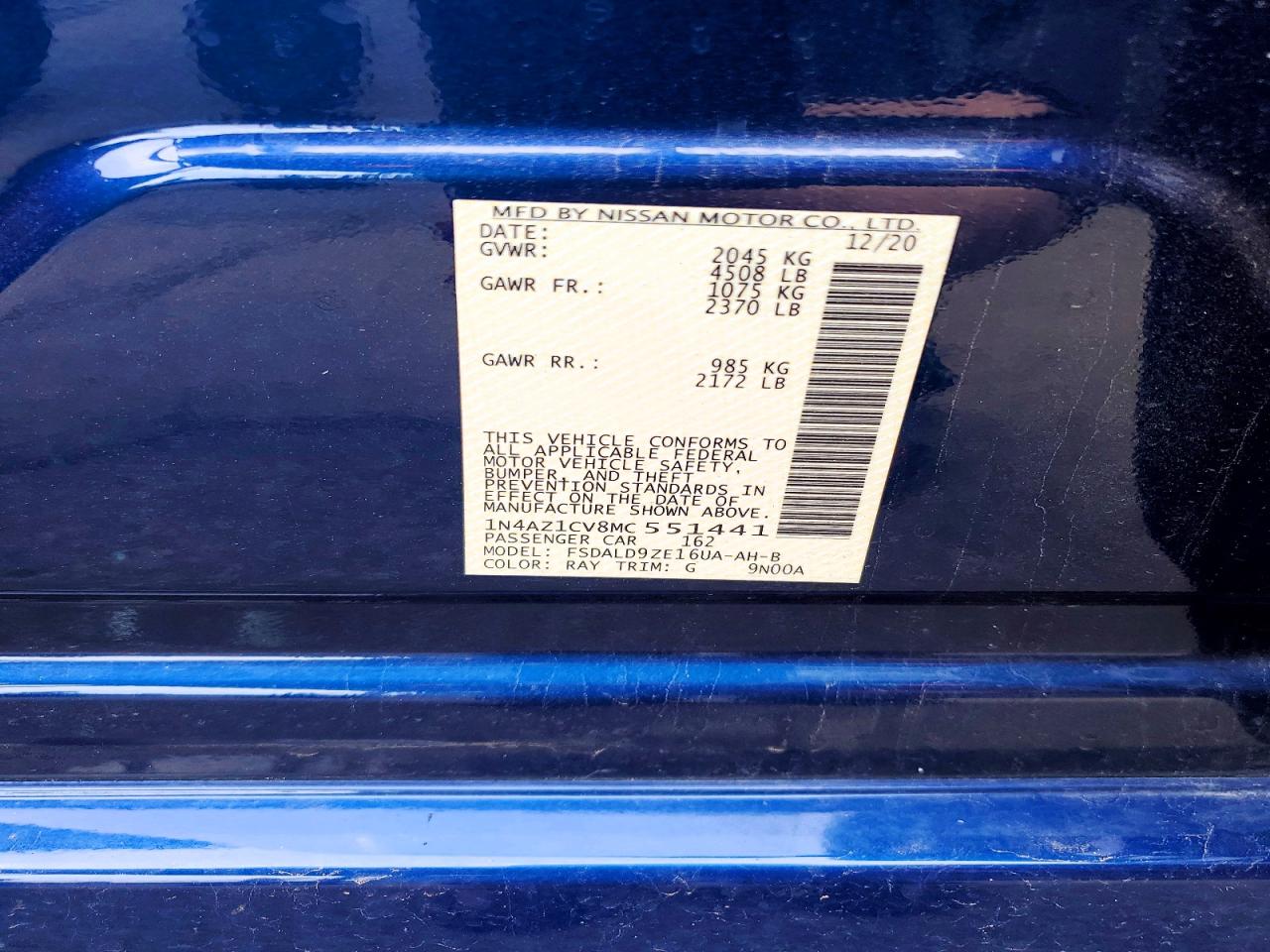 Nissan LEAF Sv