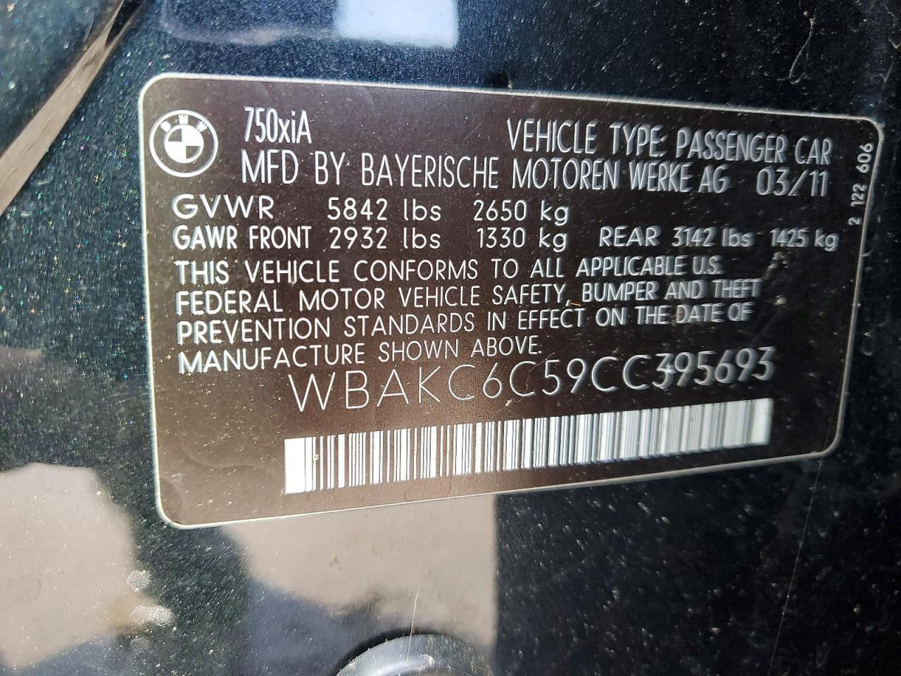 BMW 7 Series Xi