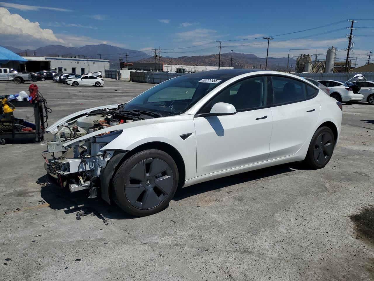 Salvage Tesla Model 3 Image