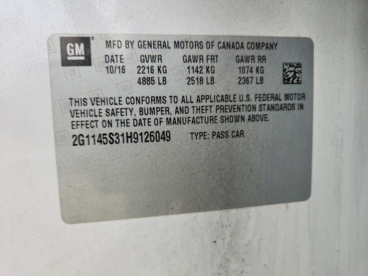 Chevrolet Impala Premier