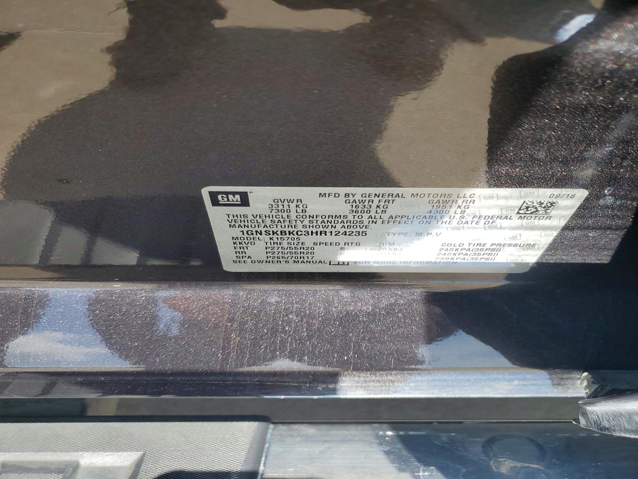 Chevrolet Tahoe K1500 Lt