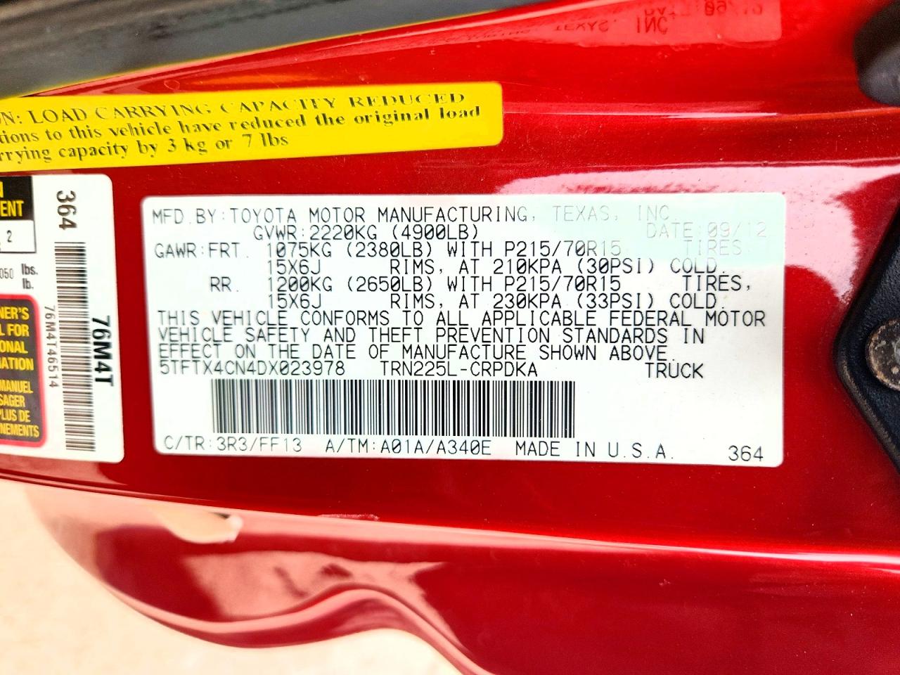 Toyota Tacoma Access Cab