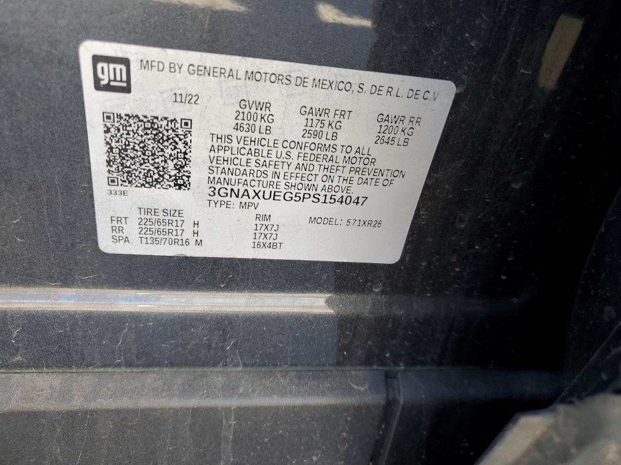 Chevrolet Equinox Lt
