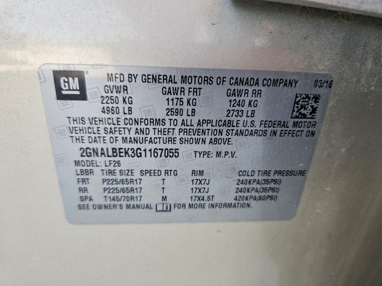 Chevrolet Equinox Ls