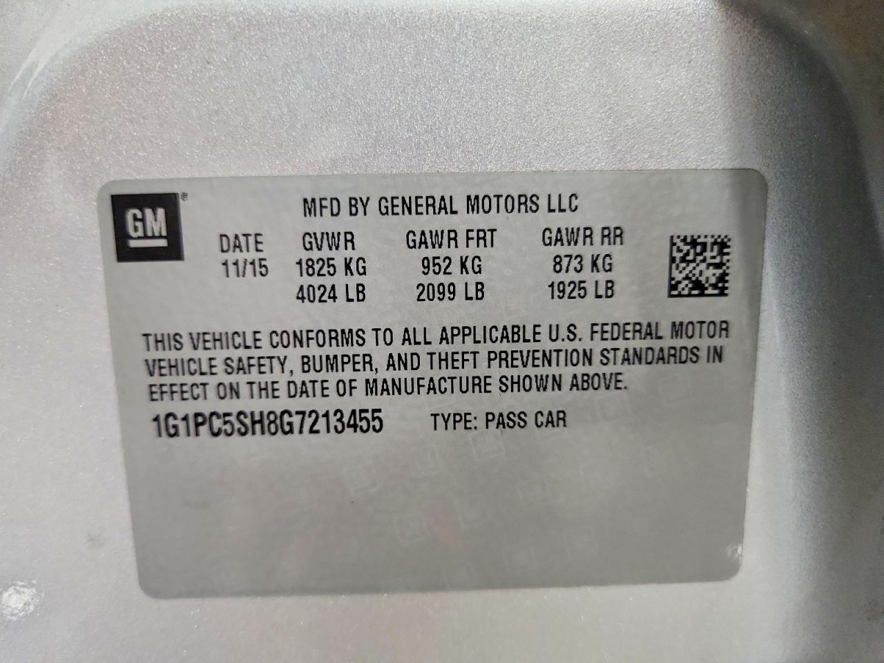Chevrolet Cruze Ls