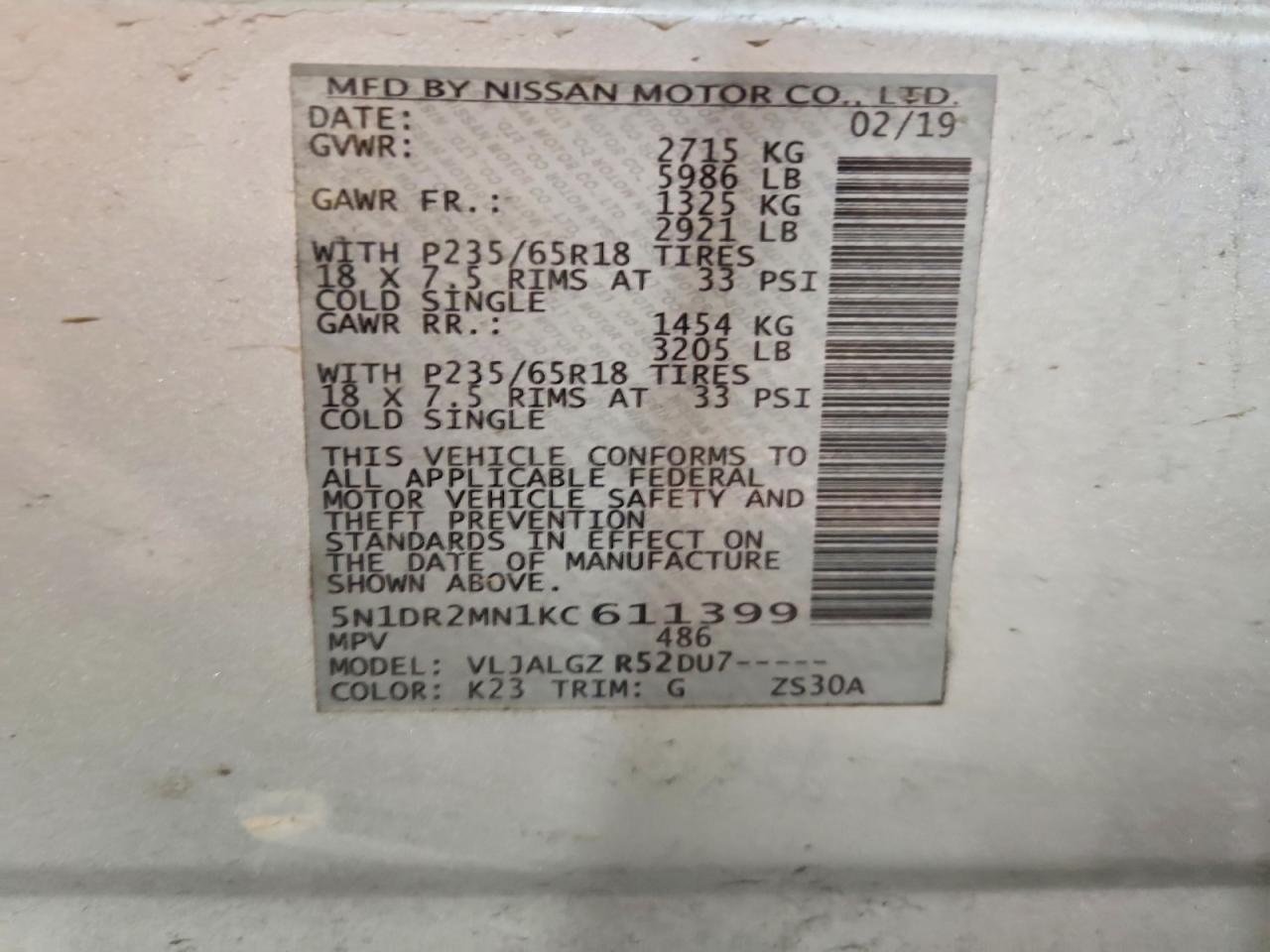 Nissan Pathfinder Sl
