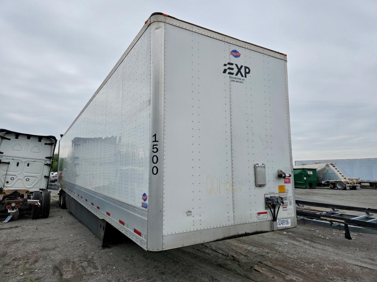 Salvage Utility Trailer Trailer Image