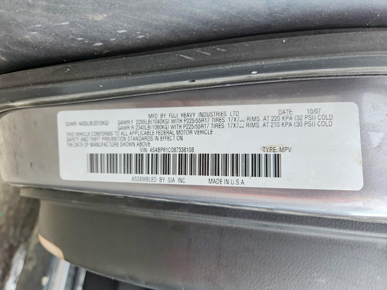 Subaru Outback 2.5i