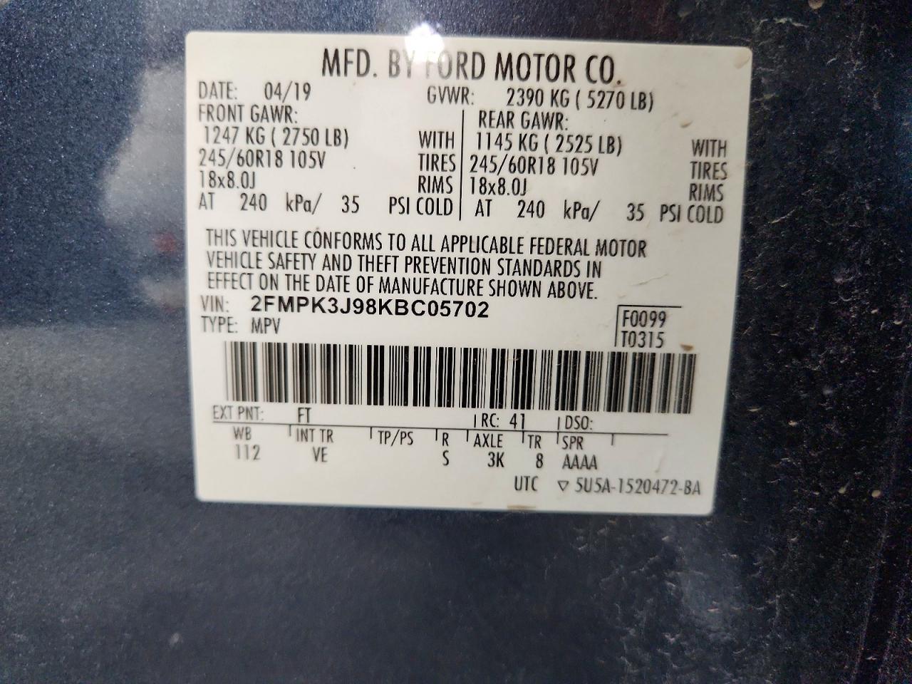 Ford Edge Sel